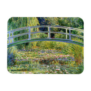 The Water-Lily Pond by Monet Fine Art Magnet