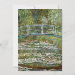 The Water-Lily Pond Claude Monet Card