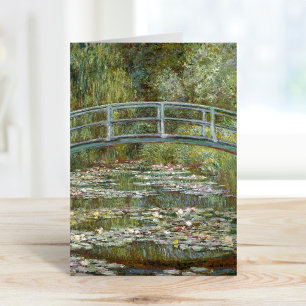 The Water-Lily Pond   Claude Monet Card