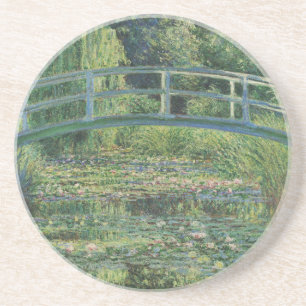 The Water-Lily Pond, Landscape Oil Painting, Monet Coaster