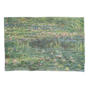 The Water-Lily Pond, Landscape Oil Painting, Monet Pillowcase