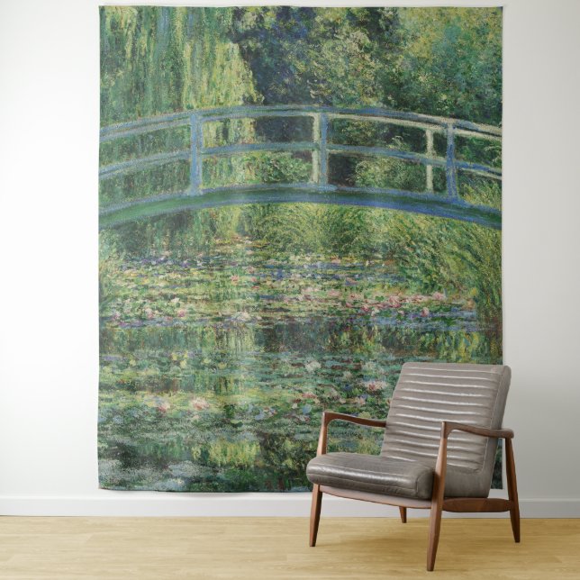 The Water-Lily Pond, Landscape Oil Painting, Monet Tapestry (In Situ)