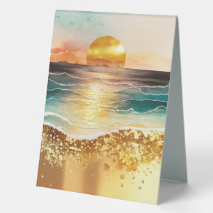 The Watercolor Beach Series Design 3