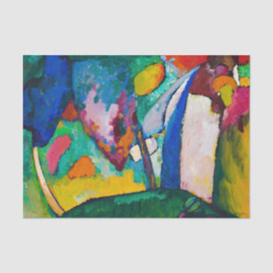 The Waterfall, 1909 by Wassily Kandinsky Tissue Paper