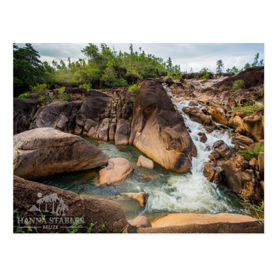 The Waterfall at Mountain Pine Ridge Postcard