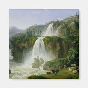 The Waterfall at Tivoli, 1785 Magnet