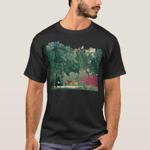 The Waterfall by Henri Rousseau 1910 1 T-Shirt