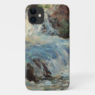 The Waterfall by Twachtman, Vintage Impressionism Case-Mate iPhone Case
