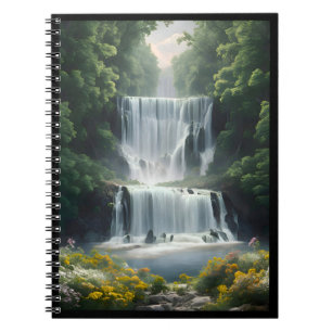 The Waterfall Landscape Notebook