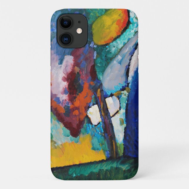The Waterfall, Wassily Kandinsky Case-Mate iPhone Case (Back)