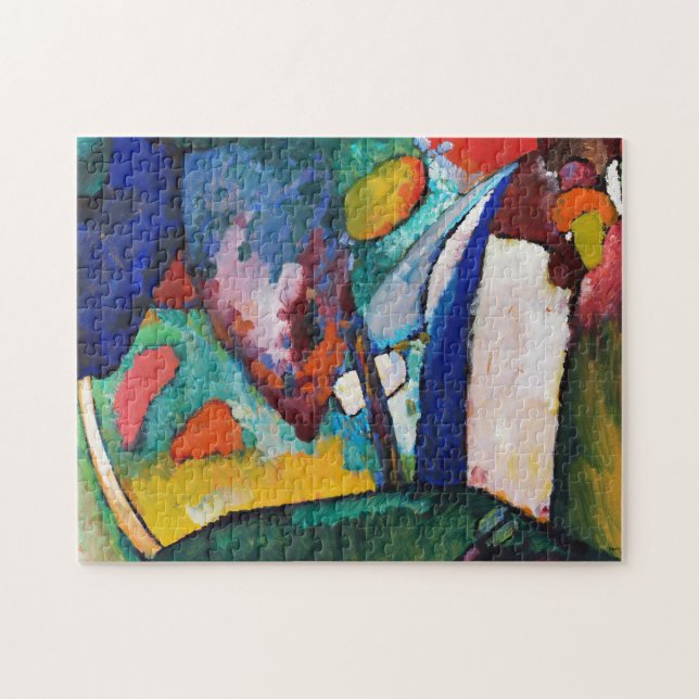 The Waterfall, Wassily Kandinsky Jigsaw Puzzle (Horizontal)
