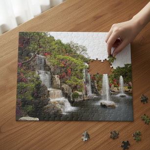 The Waterfalls And Geysers Jigsaw Puzzle