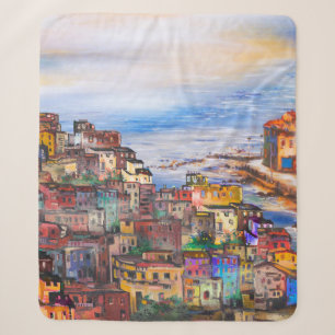The waterfront in Naplesitaly,naples,napoli,city,e Sherpa Blanket