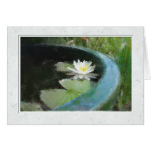 The Waterlily Card