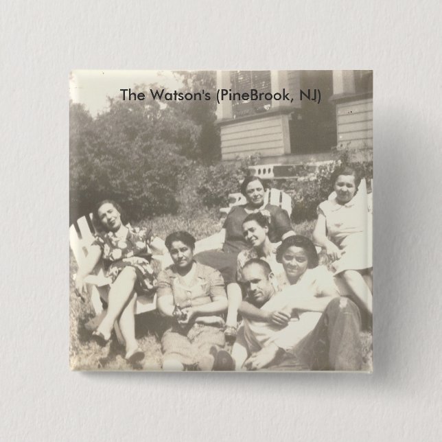 The Watson's 15 Cm Square Badge (Front)