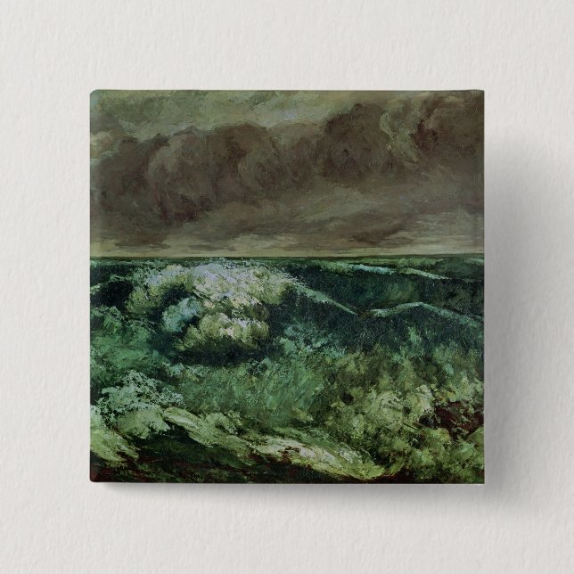 The Wave, after 1870 15 Cm Square Badge (Front)