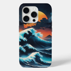 the wave iPhone 15 pro case