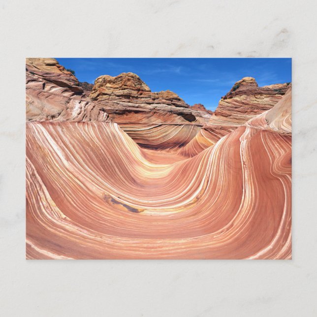 The Wave, Coyote Butte North, Vermillion Cliffs Postcard (Front)