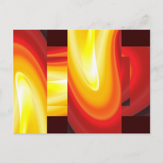 The Wave - Modern Art Abstract Art Postcard (Front)