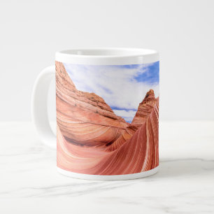 The Wave Sandstone Rock Formation Large Coffee Mug