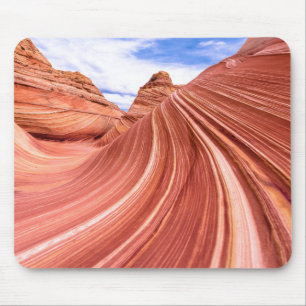 The Wave Sandstone Rock Formation Mouse Pad
