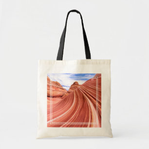 The Wave Sandstone Rock Formation Tote Bag