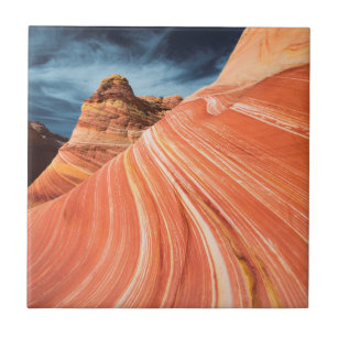 The wave, vermilion cliffs, Arizona Ceramic Tile