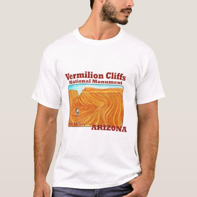 The Wave, Vermilion Cliffs National Monument T-Shirt (Front)
