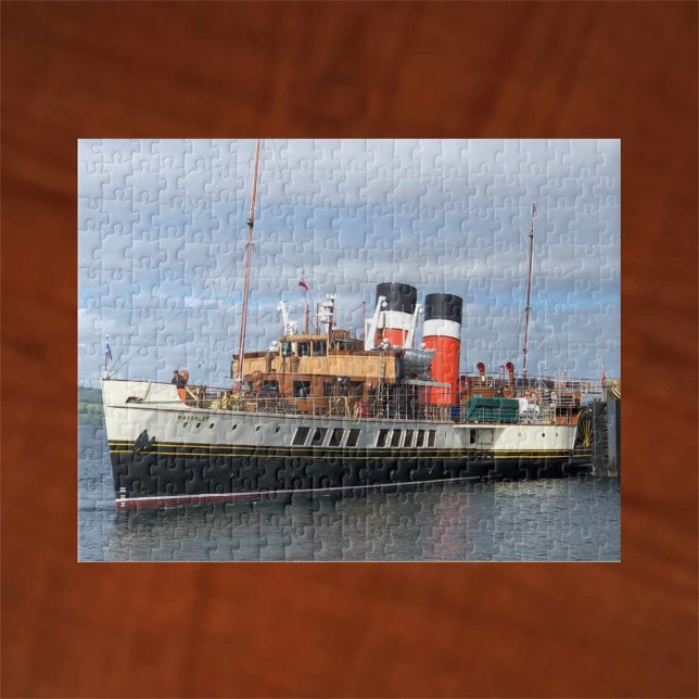 The Waverley Paddle Steamer, Rothesay, Scotland Jigsaw Puzzle (Creator Uploaded)