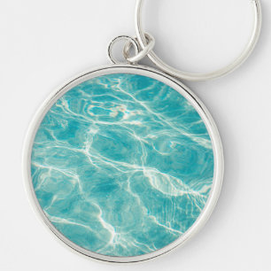 the waves of the sea key ring