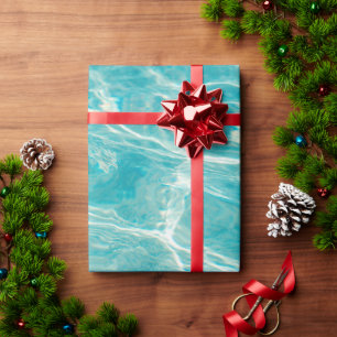 the waves of the sea wrapping paper