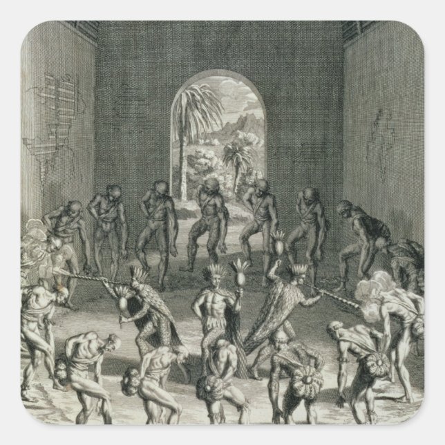 The Way in which Caribbean Priests Boost their Cou Square Sticker (Front)