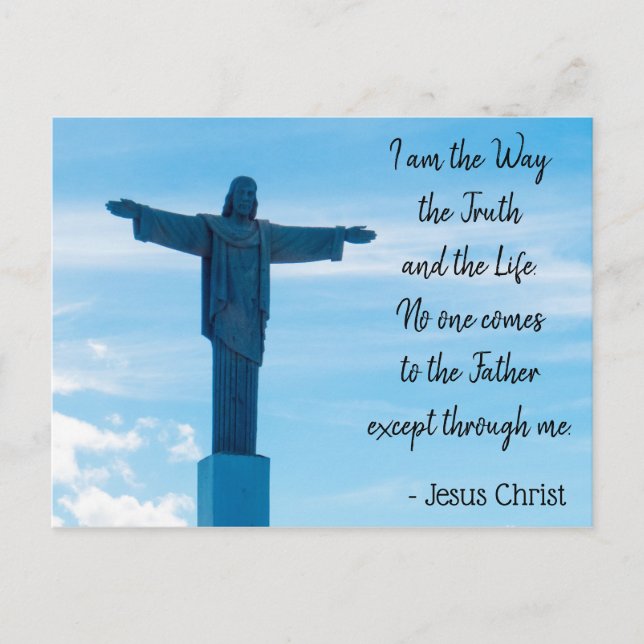 The Way | Jesus Christ Postcard (Front)