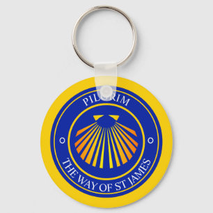 The way of St James pilgrims Key Ring
