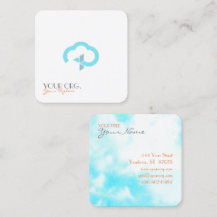 The Way of The Cross Square Business Card