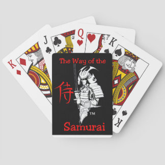 "The way of the Samurai"   Playing Cards
