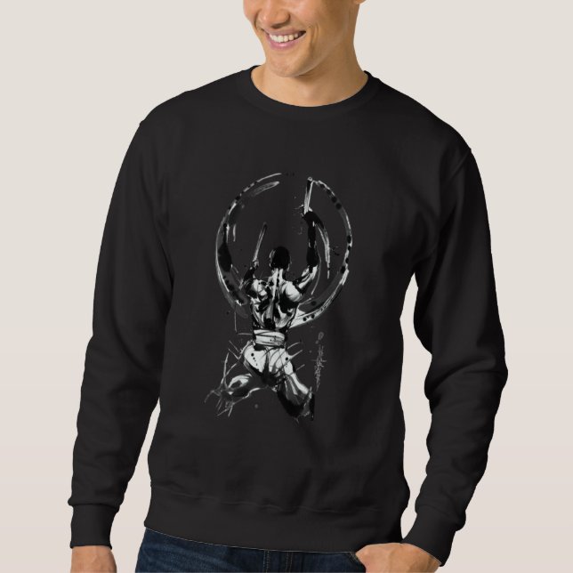THE WAY OF THE SWORD SAMURAI DRUMMER SWEATSHIRT (Front)