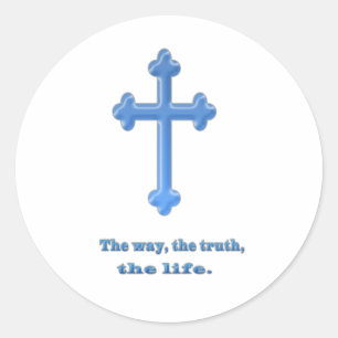 The way the truth the Life clothing and more Classic Round Sticker