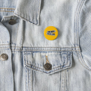 The Way, Truth, Life – John 14:6 3 Cm Round Badge
