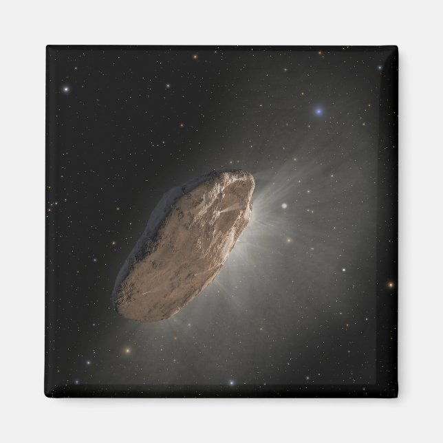 The Wayward Interstellar Object Oumuamua. Magnet (Front)