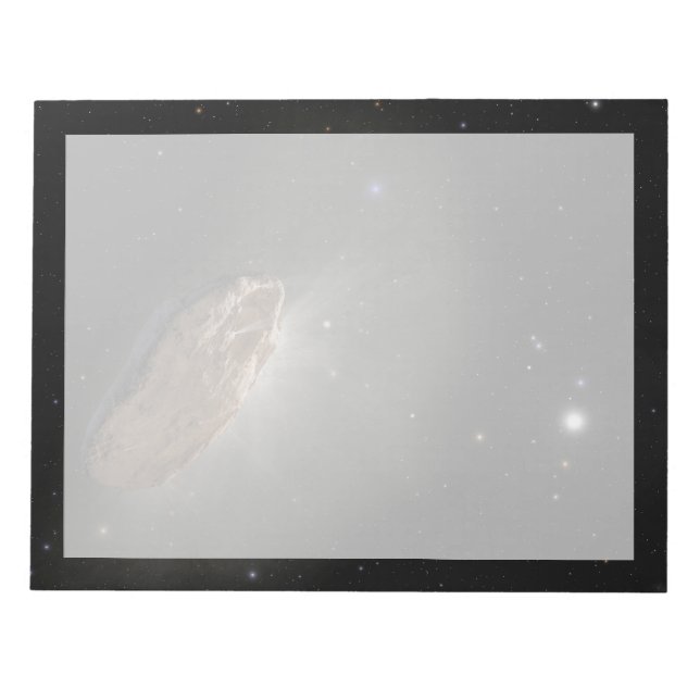 The Wayward Interstellar Object Oumuamua. Notepad (Front)