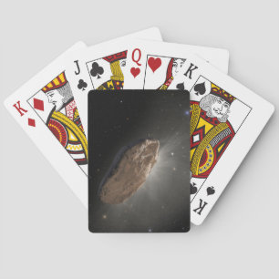 The Wayward Interstellar Object Oumuamua. Playing Cards