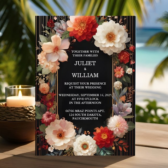 The We Do Acrylic Drama Asian Thick Korean Wedding Invitation (Creator Uploaded)