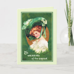 The Wearing Of The Green Greeting Card