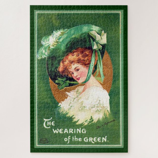 The Wearing Of The Green Large Puzzle (Vertical)