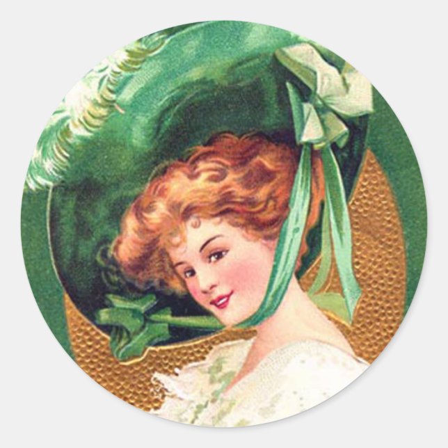 The Wearing Of The Green Sticker (Front)