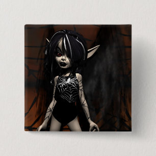 The Web Master Faery Button