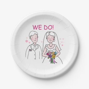 The Wedding (A) Paper Plate
