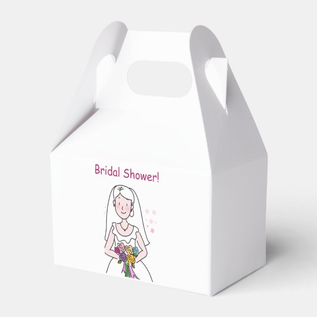 The Wedding Bridal Shower Favour Box (Front Side)