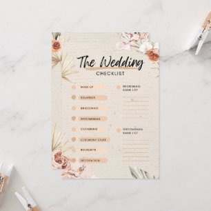 The Wedding Checklist  Invitation